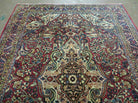 3' 5" X 5' Antique Handmade Indian Agra Fine Weave Wool Rug Organic dye Nice - Jewel Rugs