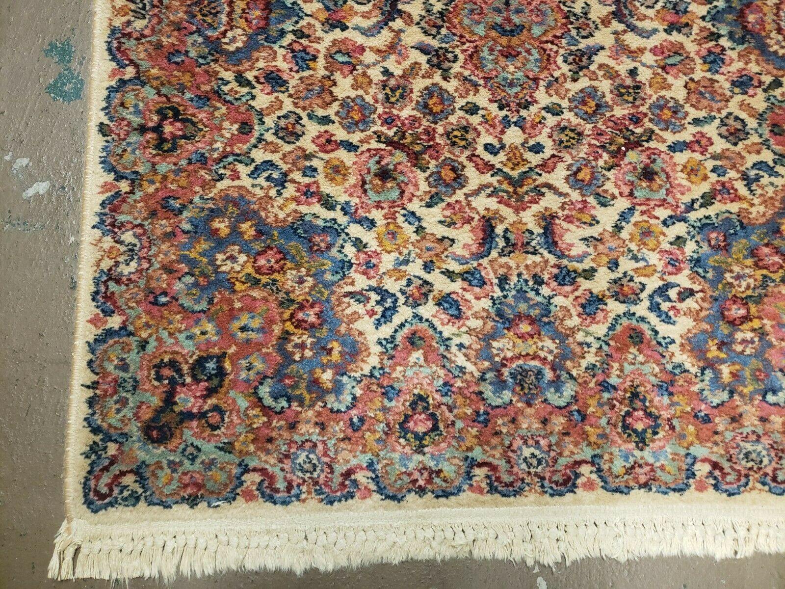 2' 10" X 5' Karastan Kirman Pattern # 759 Wool Rug American Made - Jewel Rugs