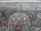 9' X 12' Vintage Fine Handmade India Jaipur Wool Rug Hand knotted Carpet Nice - Jewel Rugs