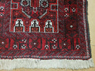 3' X 5' Vintage Handmade Turkoman Bokhara Balouch Woven Wool Rug Nice - Jewel Rugs