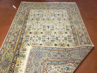 5x8 Rug Antique Handmade Area Rug Wool Rug Organic Dyes Ivory/ Beige Rug 4x7 Rug - Jewel Rugs