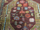 4' X 6' Antique Handmade Caucasian Shirvan Russian Armenian Wool Rug Colorful - Jewel Rugs