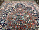 Karastan Rug 8.8 x 12 Kaaashaan Medallion #741, Original Collection 700 Series, Discontinued Wool Karastan Carpet Traditional Medallion Rug - Jewel Rugs