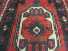 4' X 8' Antique Handmade India Geometric Oriental Tribal Wool Rug Red # 603 - Jewel Rugs