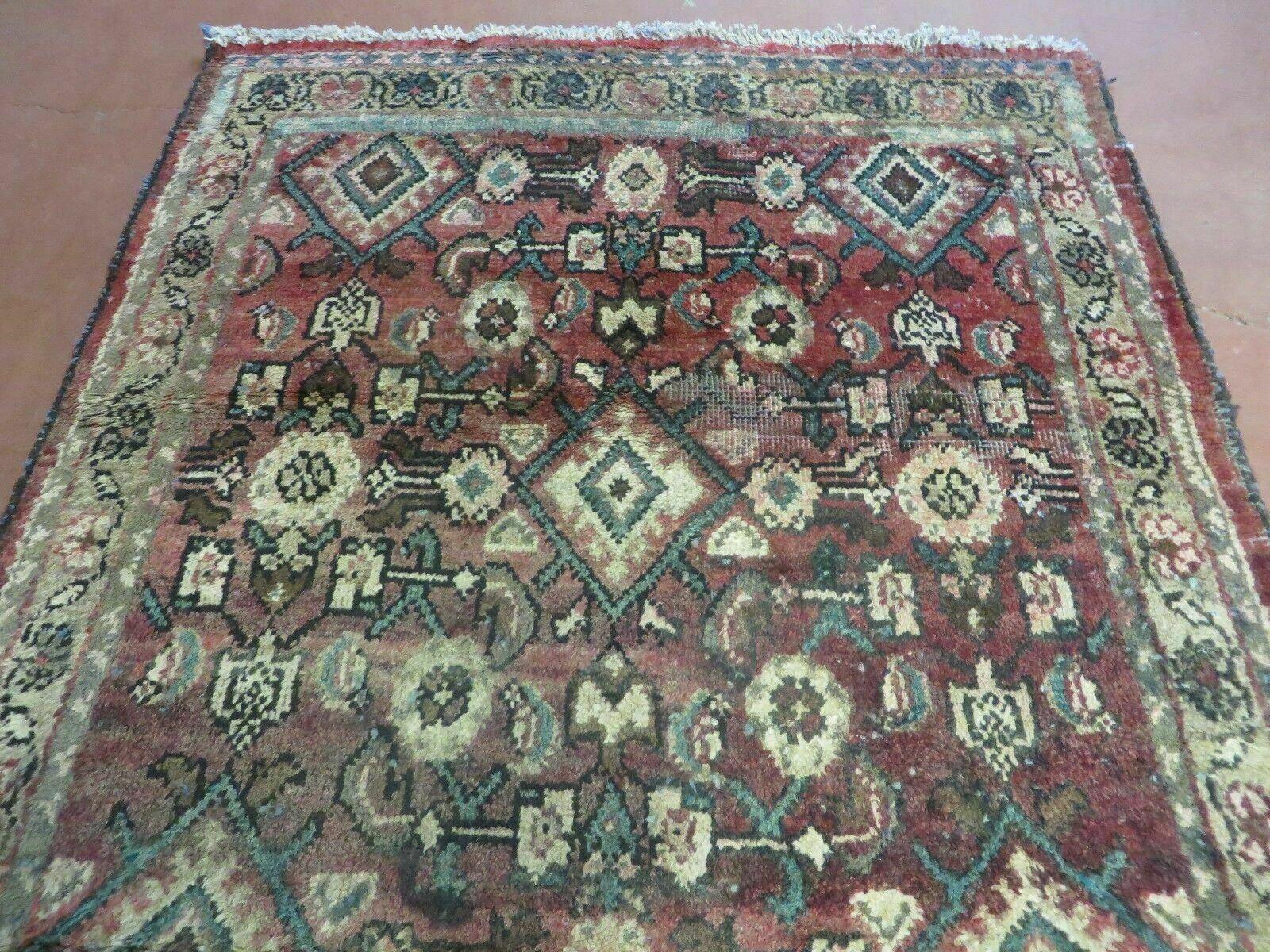 4' X 6' Antique Handmade Tribal Turkish Wool Rug # 601 - Jewel Rugs