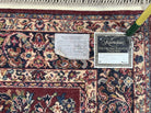 5.9 x 9 Karastan Rug Red Sarouk Rug #785, Karastan Wool Rug, Karastan Carpet, Original 700 Series Vintage Karastan Oriental Rug Discontinued - Jewel Rugs