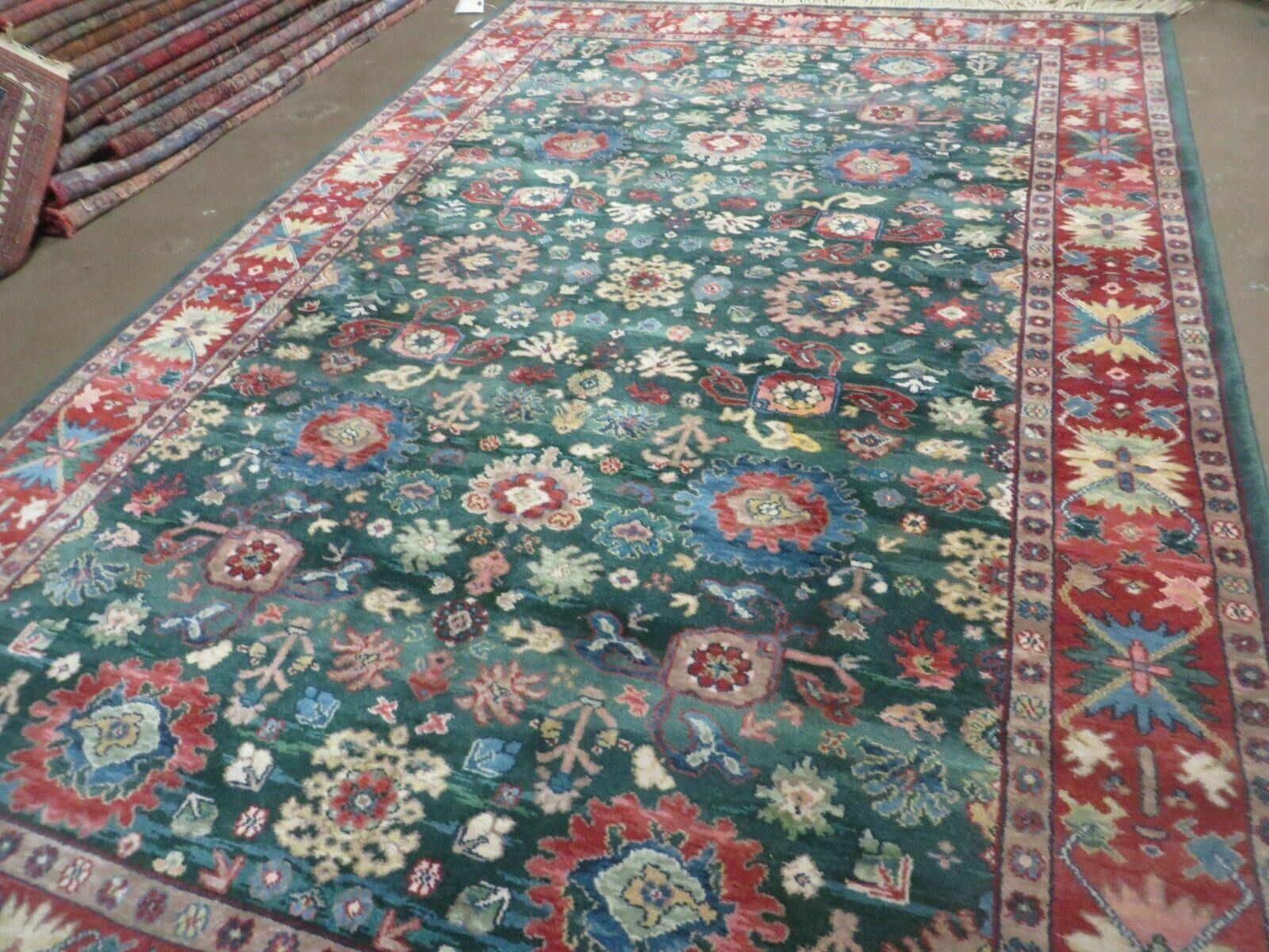 5' 9" X 9' Karastan Kuba Pattern 700 / 797 Wool rug American Made Nice - Jewel Rugs