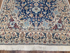 Semi-Antique Fine Persian Nain Rug, 4' x 6' 6" - Jewel Rugs