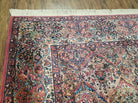 8' 8" X 12' Karastan Multicolor Panel Kirman # 717 Wool Rug American Beauty - Jewel Rugs