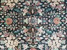 9' X 12' One-Of-A-Kind William Pakistan Oriental Hand-Knotted Wool Green Black - Jewel Rugs