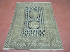 4' X 5' Antique 1880 Handmade Caucasian Shirvan Wool Rug Estate Found - Jewel Rugs