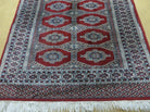 4' X 6' Vintage Handmade Pakistan Turkoman Bokhara Fine Woven Wool Rug Nice - Jewel Rugs