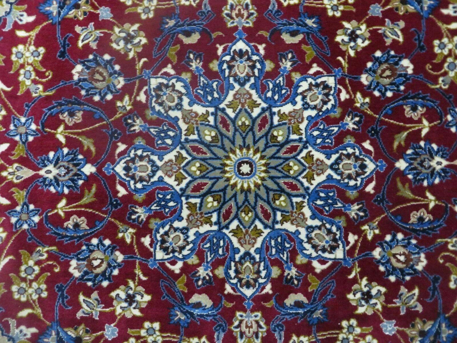 4' X 6' Vintage Handmade Fine Oriental Wool Silk Rug Carpet Hand Knotted Wow - Jewel Rugs