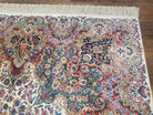 10x14 Karastan Kirman Rug, Karastan Floral Kirman 742, Wool Karastan Carpet, 10 x 14 Vintage Area Rug USA, Original Collection 700 Series - Jewel Rugs