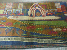 3' X 5' New Vintage Handmade Afghan Balouch Tribal Wool Pictorial Rug # 303 - Jewel Rugs