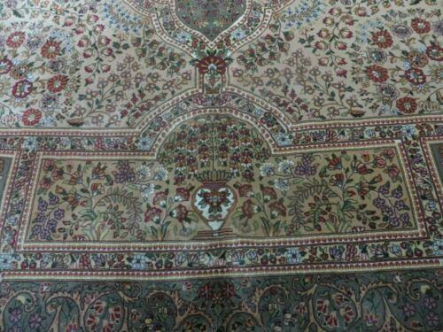 9' X12' Gorgeous Hand Made Chinese Oriental Floral Wool Rug Hand Knotted Organic - Jewel Rugs