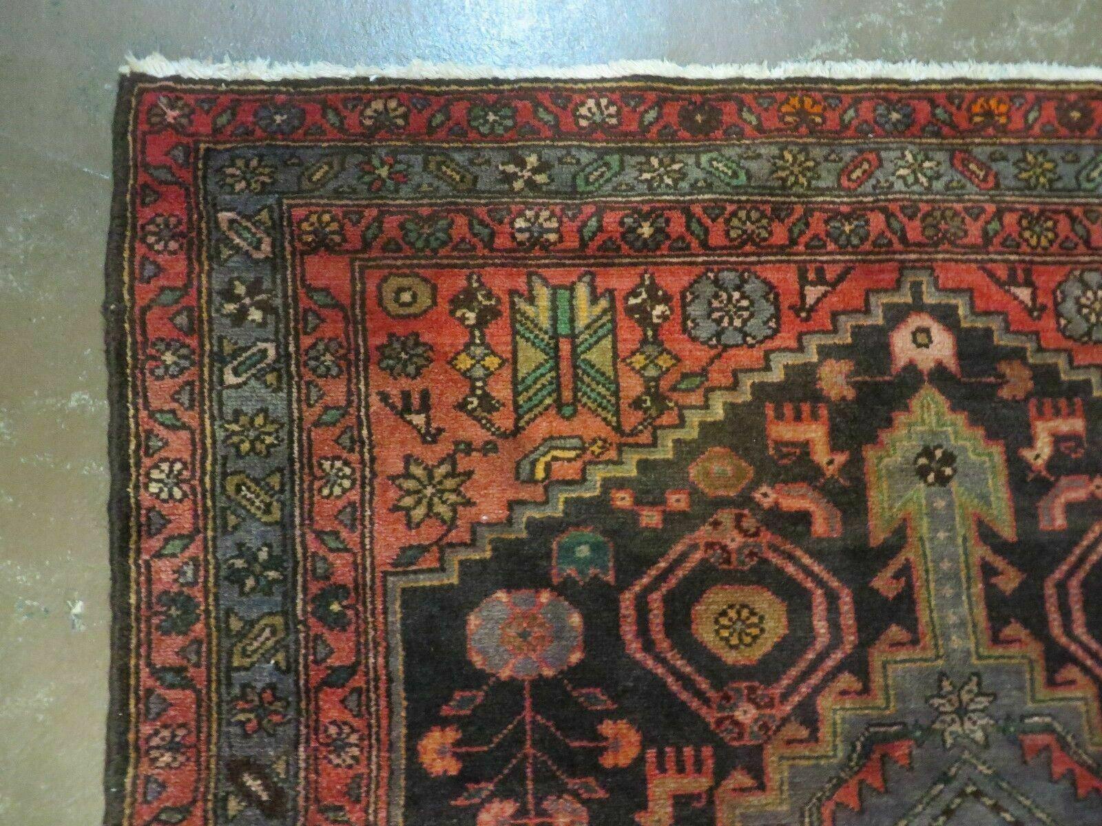 4' 6" X 7' Antique Handmade Turkish Wool Rug Veg Dye Nice - Jewel Rugs