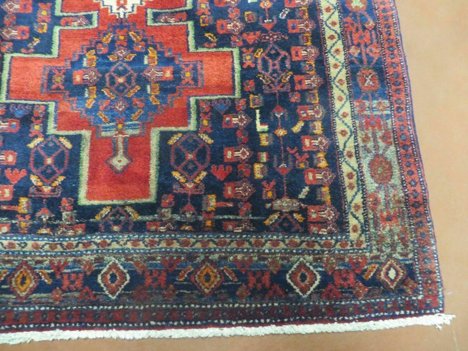 4' X 7' Antique Handmade Turkish Wool Rug Nice # 638 - Jewel Rugs