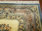 8'6" X 11' Handmade Chinese Aubusson Rug Plush Carving Carpet 90 Line Sculpture - Jewel Rugs