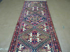 2' 6" X 9' Antique Handmade Turkish Anatolian Wool Runner Rug Nice - Jewel Rugs