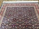 5' 6" x 8' 8" Power Loomed European Wool Rug Belgium Made Detailed Blue Nice - Jewel Rugs