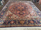 Karastan Heriz Rug 8'8" x 10'6", Vintage Karastan Wool Carpet Heriz Pattern #726 Hard to Find Original 700 Series Heriz Serapi Medallion Rug - Jewel Rugs