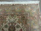 4' X 6' Vintage Handmade Fine Chinese Floral Oriental Wool Rug Beauty Details - Jewel Rugs