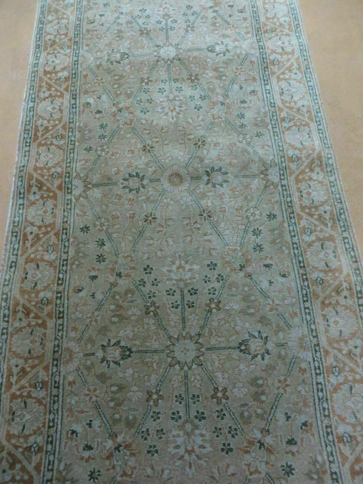 2' 8" X 12' SAFAVIEH Vintage Handmade Pakistan Wool Rug Runner Hand Knotted Wow - Jewel Rugs