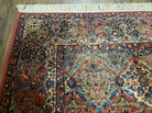 10' X 14' Karastan Multicolor Panel Kirman # 717 Wool Rug American Beauty - Jewel Rugs