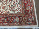 7' X 10' Vintage Handmade India Floral Oriental Wool Rug Hand knotted Carpet - Jewel Rugs