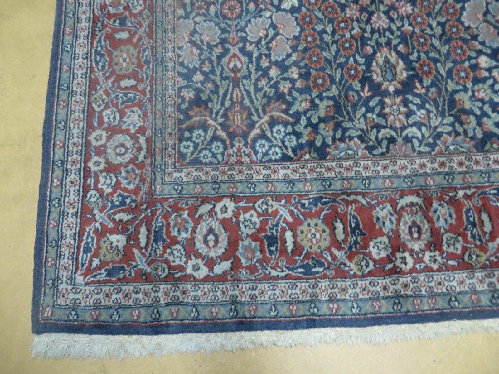 5' X 8' Vintage Handmade Turkish Hereke Wool Floral Rug Carpet Detailed Nice - Jewel Rugs