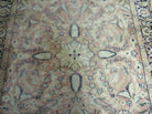 4' X 6' Vintage Handmade Fine Indian Silk Rug Kashmir Bird Nice - Jewel Rugs