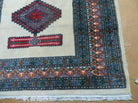 4' X 6' Vintage Handmade Bokhara Turkoman Pakistan Wool Rug Carpet Nice - Jewel Rugs