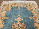 3' X 5' Handmade India Royal Kirman Wool Area Rug Hand Knotted Carpet Baby Blue - Jewel Rugs