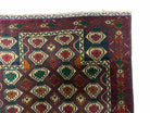 3x5 Vintage Handmade Wool Rug Tribal Turkoman Balouch Prayer Rug Organic Dyes - Jewel Rugs