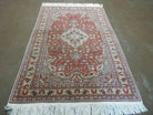 4' X 6' Vintage Handmade Turkish Kayseri Wool Rug Carpet Nice - Jewel Rugs