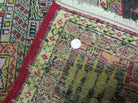 4' X 6' Antique 1920s Handmade Turkish Mehrab Design Wool Rug Lantern Beautiful - Jewel Rugs