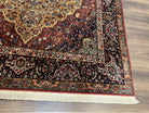 Karastan Rug 5.9 x 9 Medallion Kirman #700/718, Original Karastan Collection 700 Series, Discontinued Wool Karastan Carpet Vintage 6x9 Rug - Jewel Rugs