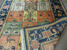 5' X 8' Vintage Handmade Knotted Turkish Panel Wool Rug Carpet Animal Bird - Jewel Rugs