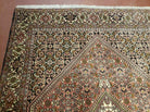 4' X 6' Vintage Fine Handmade India Allover Geometric Oriental Wool Rug Organic - Jewel Rugs