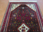 4' X 7' Vintage Handmade Indian Jaipur Rug Bird Carpet - Jewel Rugs