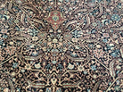 11' X 16' One-of-a-Kind Vintage Turkish Hand Made Wool Rug Hand Knotted Blue Wow - Jewel Rugs