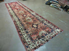 3' 2" X 13' Antique Handmade Turkish Wool Runner Rug Nice - Jewel Rugs