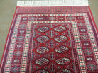 3' X 5' Vintage Fine Handmade Turkoman Bokhara Yamud Rug Carpet Nice - Jewel Rugs