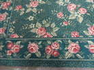 5' 7" X 7' 10" Machine Made Couristan Belgium Made Wool Rug Garden Bouquet Nice - Jewel Rugs