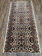 Karastan Floral Kirman Rug #742, Karastan Runner Small 2.7 x 5.5, Karastan Wool Rug, Vintage Karastan Small Karastan Mat Original 700 Series - Jewel Rugs