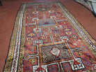 3' 7" X 9' Semi-Antique Handmade Moroccan Tribal Wool Rug Runner - Jewel Rugs