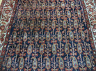 4' X 6' Antique Handmade Turkish Sivas Wool Rug Vegetable Organic Dye Nice Blue - Jewel Rugs