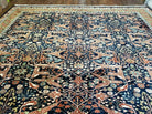 12' X 15' Vintage Finely Woven Handmade Indian Allover Design Wool Rug Palace size Nice - Jewel Rugs