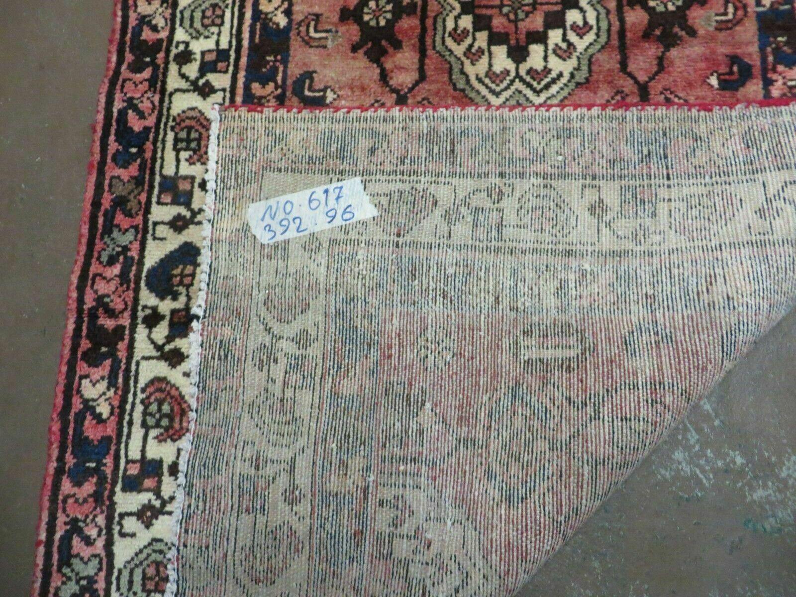 3' 2" X 13' Antique Handmade Turkish Wool Runner Rug Nice - Jewel Rugs